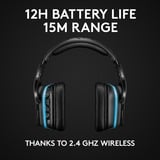 Logitech G935, Gaming-Headset schwarz, 7.1 Virtual Surround, Lightsync