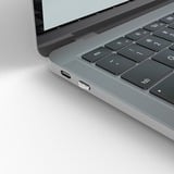 Lindy USB Typ C Port Schlüssel mit 4 Schlössern, Schloss Code Weiß