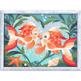 Ravensburger CreArt - Verliebte Fische, Malen 