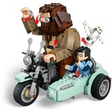 LEGO 76443 Harry Potter Hagrids und Harrys Motorradtour, Konstruktionsspielzeug 