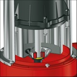EINHELL Schmutzwasserpumpe GE-DP 6935 A ECO, Tauch- / Druckpumpe rot/schwarz, 690 Watt