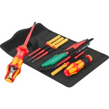 Wera Kraftform Kompakt Turbo i 1 Tool Finder, 16-teilig, Steckschlüssel rot/gelb, 16-teilig