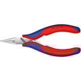 KNIPEX Elektronikzangen-Set, 7-teilig rot/blau, inkl. Präzisionspinzette