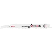 Bosch Säbelsägeblatt S 3456 XF Progressor for Wood and Metal, 100 Stück Länge 200mm