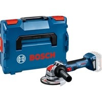 Bosch X-LOCK Akku-Winkelschleifer GWX 18V-7 Professional solo, 18Volt blau/schwarz, ohne Akku und Ladegerät, in L-BOXX
